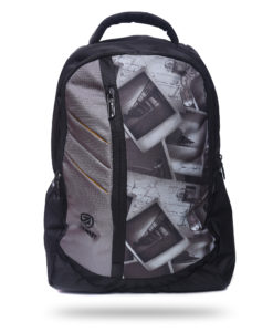 Zwart SERINT-BY 25 L Medium Backpack