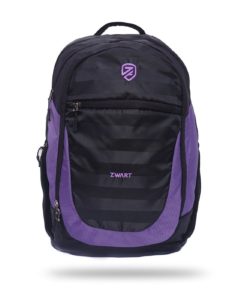 Zwart ARION Black and Purple 25 L Laptop/College Backpack