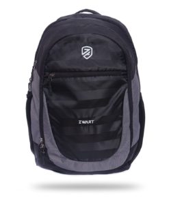 Zwart ARION Black and Grey 25 L Laptop/College Backpack