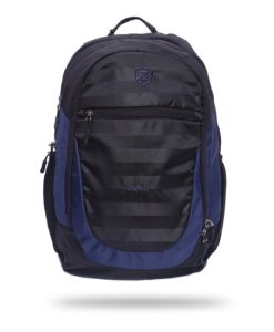Zwart ARION Black and Navy Blue 25 L Laptop/College Backpack