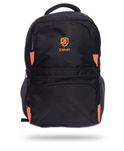 Zwart Chiner Black and Orange 25 L Laptop Backpack