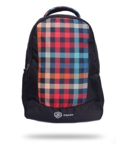 Zwart FAZER-CHECKERED 25 L Printed Casual/Laptop Backpack