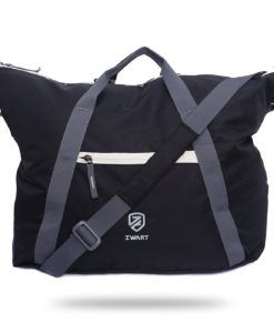 Zwart TOUREZ Black and Grey 30L Duffel/Gym Bag