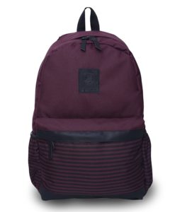 Zwart Macy 25 L Free Size Backpack (PURPLE/BLACK)