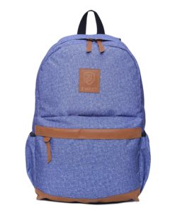 Zwart Macy 25 L Free Size Backpack (BLUE/TAN)