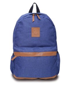 Zwart Macy 25 L Free Size Backpack (BLUE/TAN)
