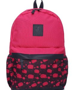 Zwart Macy 25 L Free Size Backpack (PINK/BLACK)