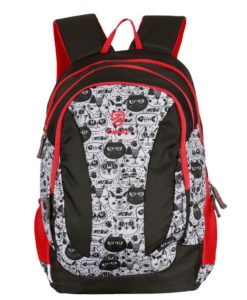 Zwart MIYAU 25 L Backpack+Pencil Pouch