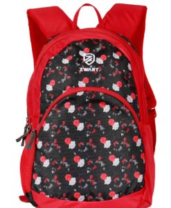 Zwart Blooms Rosy 20 L Backpack